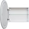 AQUANET Зеркальный шкаф Оптима 80 белый, с LED подсветкой AQUANET-344784
