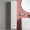 AQUANET Шкаф-пенал подвесной Альтера 34 белый матовый AQUANET-337158 - фото 307945 AQUANET Шкаф-пенал подвесной Альтера 34 белый матовый AQUANET-337158 - фото 307945