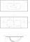 AQUANET Раковина Flat 100 белая матовая AQUANET-330426