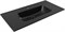 AQUANET Раковина Flat 90 черная матовая AQUANET-329256
