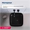 AQUANET Раковина накладная City-1-MB 38,5 черный AQUANET-CITY-1-MB