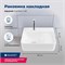 AQUANET Раковина накладная City-2-MB 38,5 черный матовый AQUANET-CITY-2-MB
