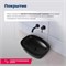AQUANET Раковина накладная Fine-1-MB 50 черный матовый AQUANET-FINE-1-MB
