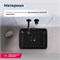 AQUANET Раковина накладная Perfect-1-MB 40,5 черный матовый AQUANET-PERFECT-1-MB