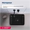 AQUANET Раковина накладная Perfect-2-MB 48 черный матовый AQUANET-PERFECT-2-MB