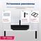 AQUANET Раковина накладная Soul-2-MB 50 черный матовый AQUANET-SOUL-2-MB