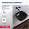 AQUANET Раковина накладная Trend-1-MB 40 черный матовый AQUANET-TREND-1-MB