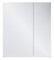 1MARKA Зеркальный шкафчик (ШxВ) 70x80 см, белый У37179