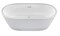 1MARKA Tondo Ванна акриловая отдельностоящая овальная 174х80, белая 01тон17480