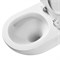 AQUAme Унитаз подвесной с сиденьем SoftClose, технология смыва Invisible, скрытый крепеж. 490x370x360, белый AQM2002PRO