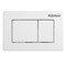 AQUAme Панель смыва для инсталляции, белый AQM4102W - фото 310850