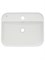 AQUAme Раковина накладная с отверстием под смеситель. 505x400x135, белый AQM5001