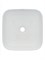 AQUAme Раковина накладная квадратная. 390x390x130, белый AQM5011