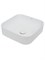 AQUAme Раковина накладная квадратная. 390x390x130, белый AQM5011