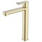 AQUAme Parma Смеситель для раковины однорычажный, Brushed gold AQM6614BG - фото 311357