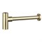 AQUAme Сифон для раковины латунный, Brushed gold AQM7010BG - фото 312081