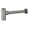AQUAme Сифон для раковины латунный, Gun metal AQM7010GM - фото 312083