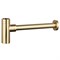 AQUAme Сифон для раковины латунный, Glossy gold AQM7010GG - фото 312085