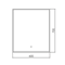 AQUAme 600х700 Зеркало с подсветкой и подогревом AQM9101B