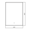 AQUAme 600х800 Зеркало с подсветкой и подогревом AQM9103