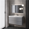 AQUAme "S1" тумба под умывальник подвесная 100 см., цвет серый. AQM900110GM