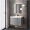 AQUAme "S1" тумба под умывальник подвесная 80 см., цвет серый. AQM900180GM
