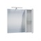 SANTA  Зеркальный шкаф "Альтаир 70" л/пр, свет, белый SANTA 700500