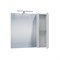 SANTA  Зеркальный шкаф "Антарес 70" л/пр, свет, белый SANTA 700519