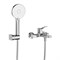 BELBAGNO Albano Смеситель для ванны и душа в комплекте с ручным душем, шлангом и держателем, хром ALBANO-VASM-CRM