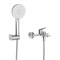BELBAGNO Unique Смеситель для ванны и душа в комплекте с ручным душем, шлангом и держателем, хром UNIQUE-VASM-CRM