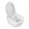 BELBAGNO Sfera-R Унитаз подвесной безободковый с сиденьем дюропласт soft close, белый BB046CHR/SC