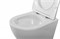BELBAGNO Sfera-R Унитаз подвесной безободковый  со смывом "Торнадо", с сиденьем дюропласт soft close, белый BB046CH-TOR/SC