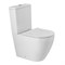 BELBAGNO Sfera-R Чаша унитаза безободкового с сиденьем дюропласт soft close P-trap, белый BB2141CPR/SC - фото 313794