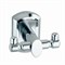 WASSERKRAFT Oder K-3023D Крючок двойной, хром WASSERKRAFT 3023D - фото 314960