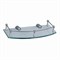 WASSERKRAFT K-588 Полка стеклянная, хром WASSERKRAFT 588 - фото 315265