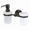 WASSERKRAFT Isar K-7389 Держатель стакана и дозатора, темная бронза WASSERKRAFT 7389 - фото 315329
