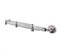 WASSERKRAFT Aland K-8544 Полка стеклянная с бортиком, хром WASSERKRAFT 8544 - фото 315790