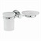 WASSERKRAFT Donau K-9426 Держатель стакана и мыльницы, хром WASSERKRAFT 9426 - фото 315915