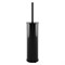 WASSERKRAFT K-1027POLISHED BLACK Щетка для унитаза напольная, черный WASSERKRAFT 1027PB - фото 316325