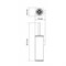WASSERKRAFT K-1167NICKEL Щетка для унитаза подвесная, никель WASSERKRAFT 1167N - фото 316357