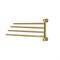 WASSERKRAFT K-1034BRUSHED GOLD Держатель полотенец четверной, золото WASSERKRAFT 1034BG - фото 316365