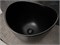 GID Раковина N9303bg 53378 накладная черная графит 36x36x32 GID-53378