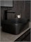 GID Раковина N9028bg 53380 накладная черная графит 53x36x14 GID-53380
