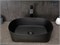 GID Раковина N9028bg 53380 накладная черная графит 53x36x14 GID-53380