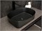 GID Раковина N9028bg 53380 накладная черная графит 53x36x14 GID-53380