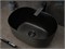 GID Раковина N9302bg 53377 накладная черная графит 45x32x22 GID-53377