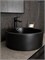 GID Раковина N9130bg 53382 накладная черная графит 41.5x41.5x16.5 GID-53382