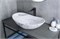 GID Раковина Mnc811C 54478 накладная под камень глянцевая 61x37x15 GID-54478