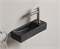 GID Раковина Bm9271L 62202L подвесная черная матовая 38.0x14.5x8 GID-62202L - фото 317757