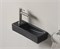 GID Раковина Bm9271R 62202R подвесная черная матовая 38x14.5x8 GID-62202R - фото 317782
